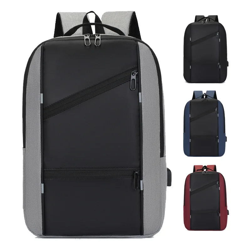 

Oxford fabric backpack outdoor travel backpack large capacity USB business laptop bag college student backpack