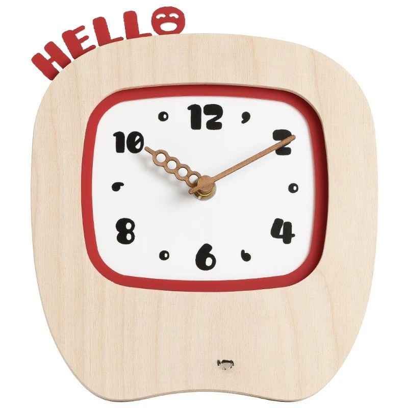 

Entrance Clock Decoration Small Ornament Home Living Room Accessories Wine Cabinet Soft Decoration Haute Sense Clock