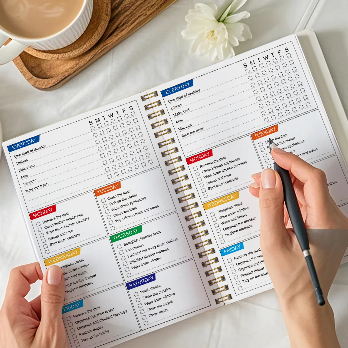 A5 Cleaning Planner,Weekly Cle - đánh giá và giá Baby Food List