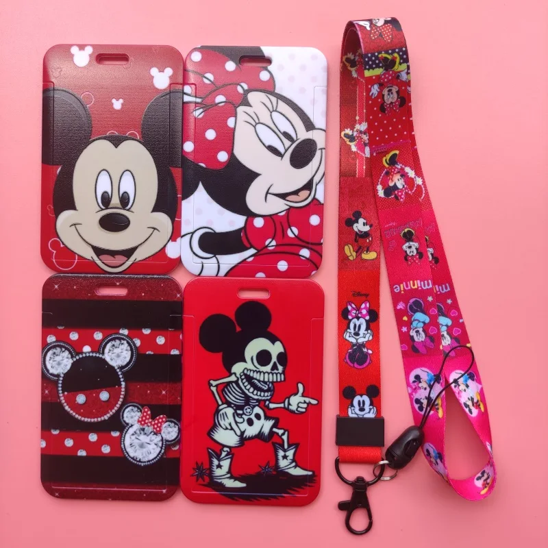 

Модный идентификационный держатель для удостоверения личности с шнурком для офиса, школы