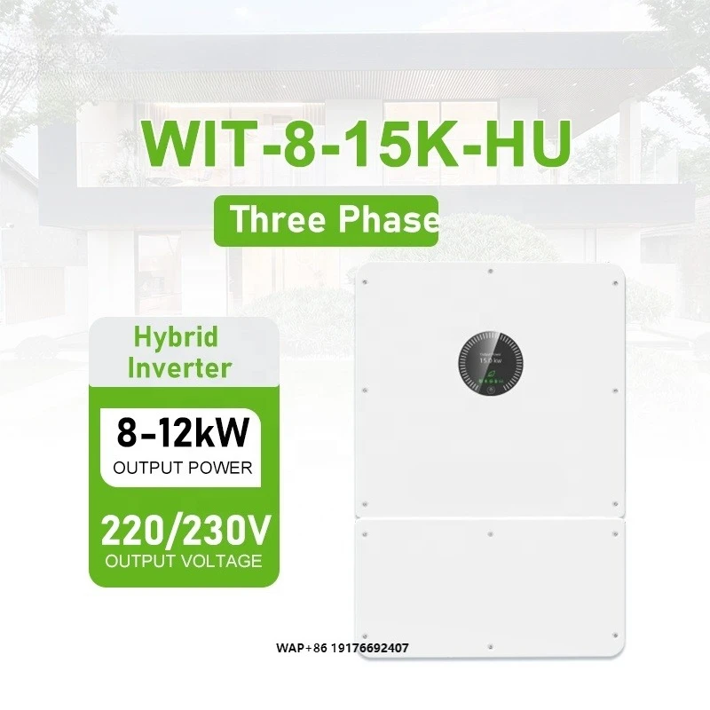 

Shenzhen Hybrid Inverter WIT 8-15K-HU 8Kw 10Kw 12Kw 15Kw 3 Phase Energy Storage Solar Inverter with UPS Function