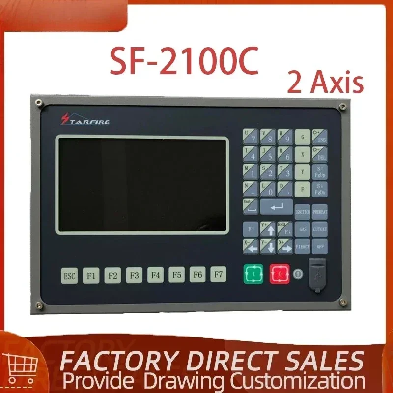 

1pc SF-2100C CNC Controller Plasma Flame Cutting Motion Control System Water Cut Laser Cutting Machine Controller Compatible