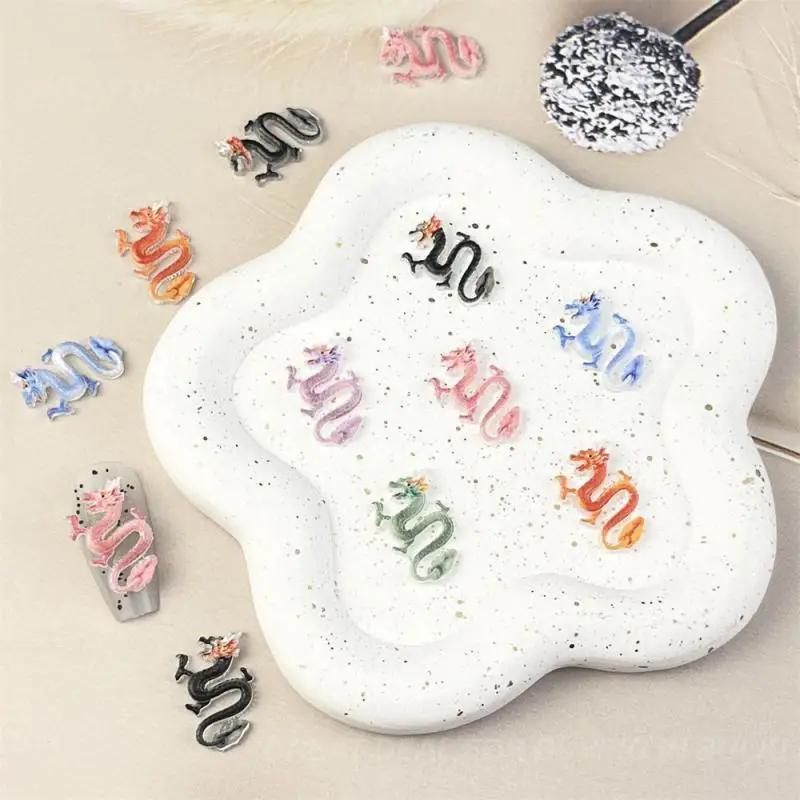 Hochwertige und langlebige Nagelaufkleber für das Jahr des Drachen, leuchtet im Dunkeln, Neujahrs-Nagelaufkleber, schnell aushärtend