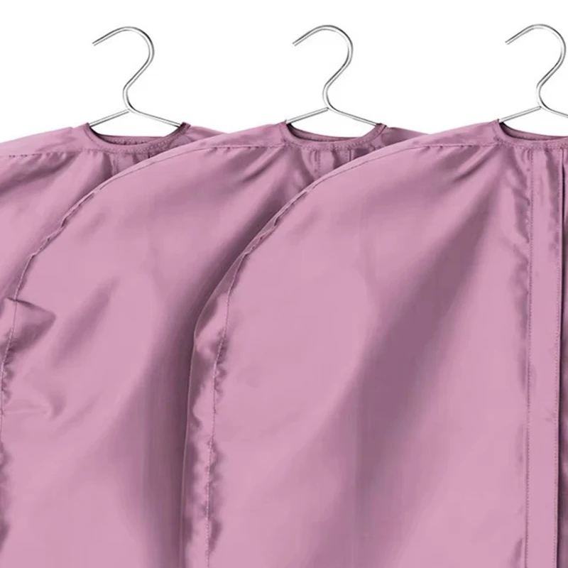 Purple Oxford Fabric Dust Waterproof Anti-mildew Cover Storage Bag for Clothes Garment Jacket Shirt Suit Protection FC86