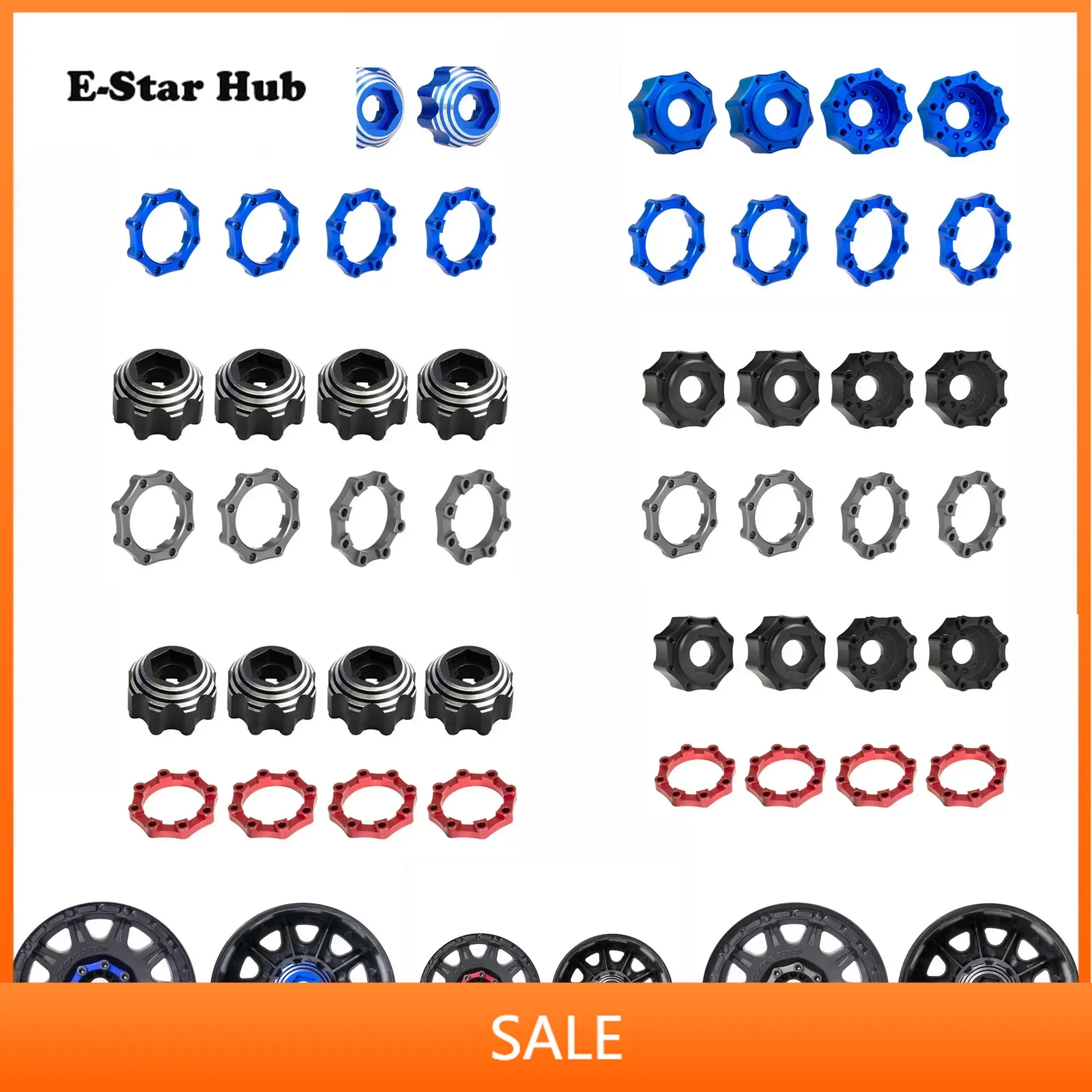 

Аксессуары для радиоуправляемых автомобилей, шестигранная ступица колеса, PL ProLine, разъем 8x32–17 мм, 3,8-дюймовый шестиугольный разъем для шин, усиленное кольцо, прокладка