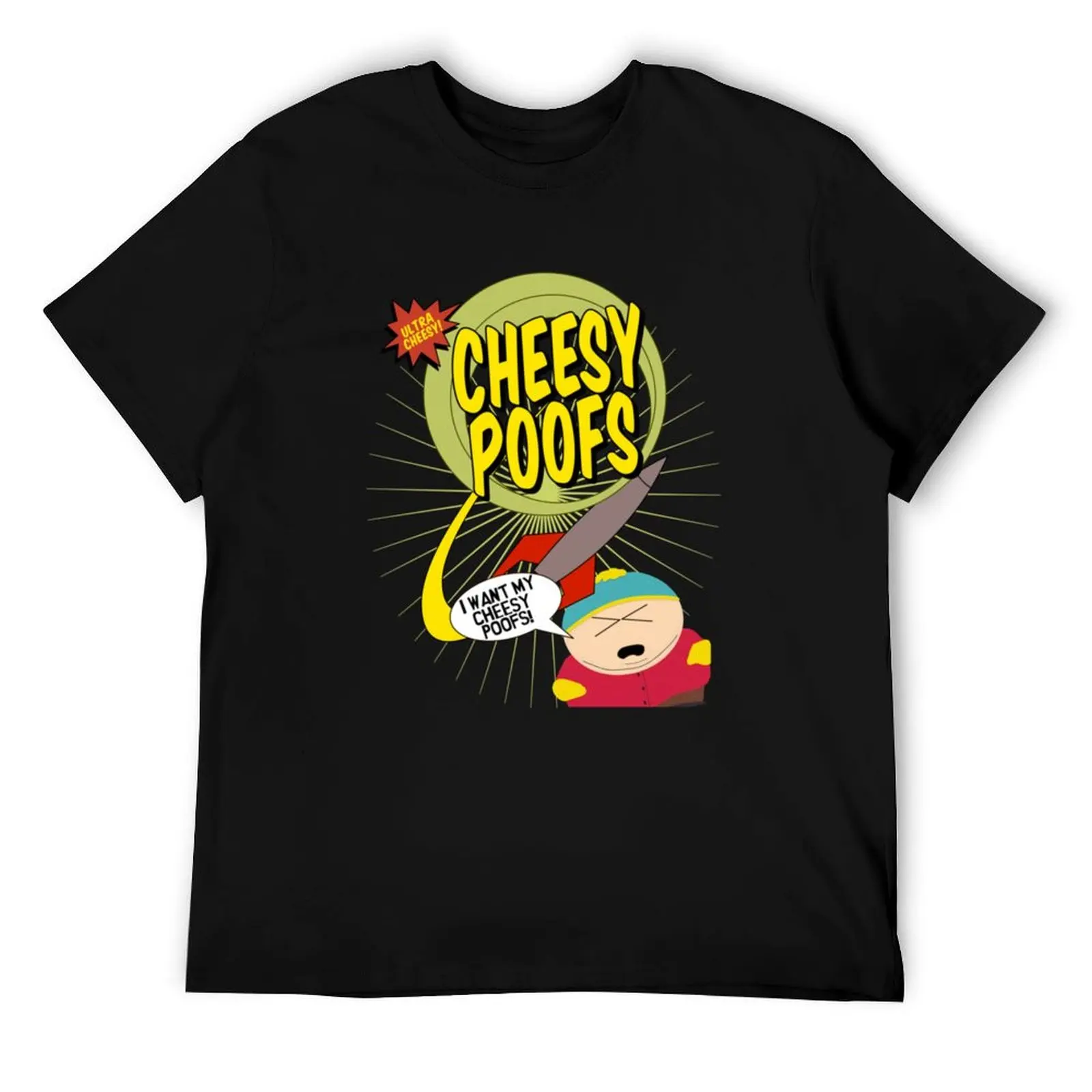 

Cheesy Poofs T-Shirt man t shirt heavy cotton cotton t shirts high quality t shirts with prints T-Shirt