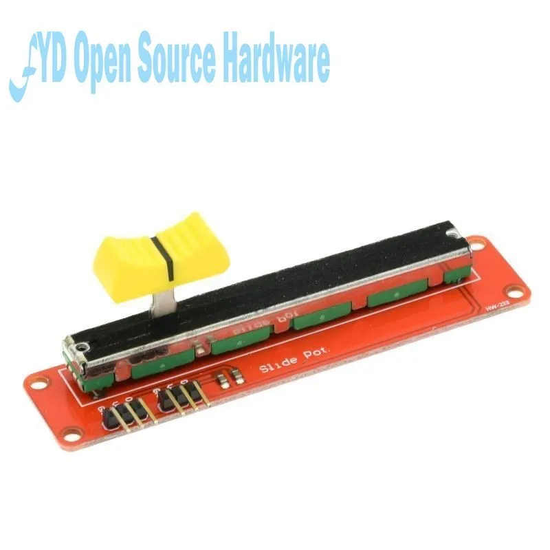 B10K Sliding Slider Potentiometer Switch Slide Block Module For Arduino MCU ARM Electronics DIY