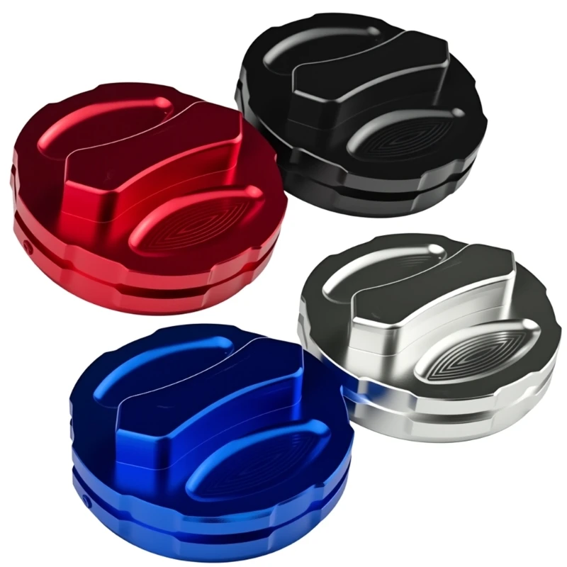Motorcycle Keyless Fuel Gas Tank Cap Aluminum Oil Tank Cover Protectors 66mm Diameter Gas Oil Cover Lid for ATV Pit Dirt Bike