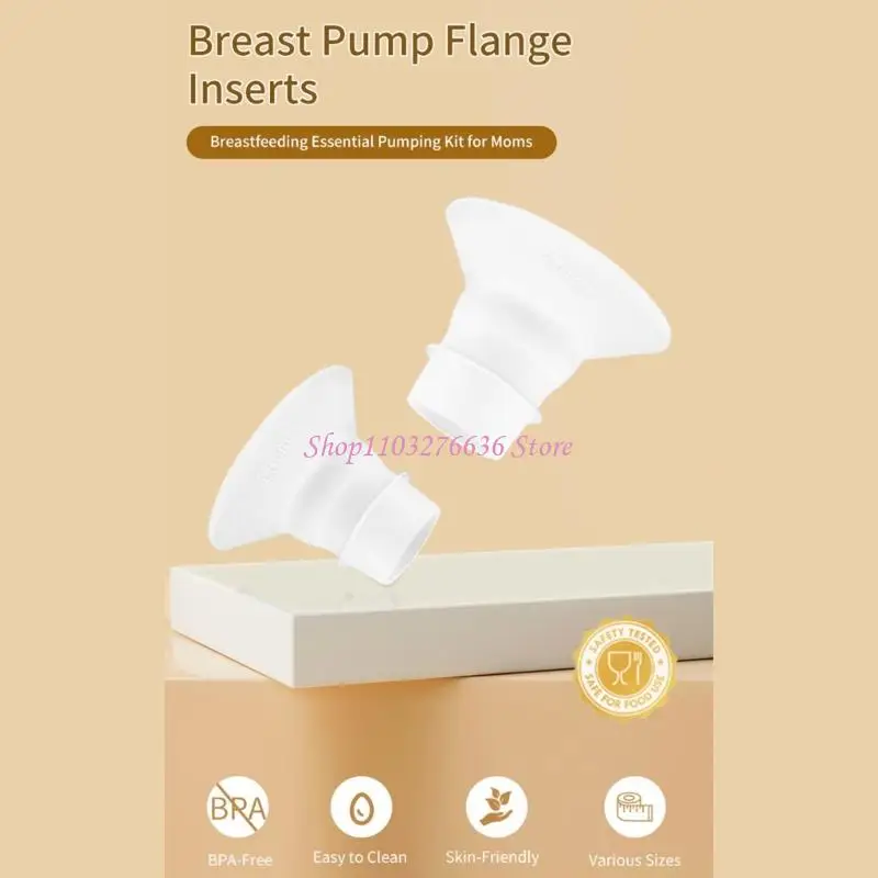 R6FD Bisphenol complimentary Silicone Breast Adapter Flexible Suitable Multiple Brands Travel Friendly