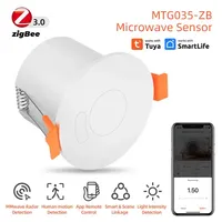 Tuya Zigbee Wifi 24G Human Presence Sensor Light Illumination Brightness Sensor MmWave Sensing Human Micro PIR Motion Sensor