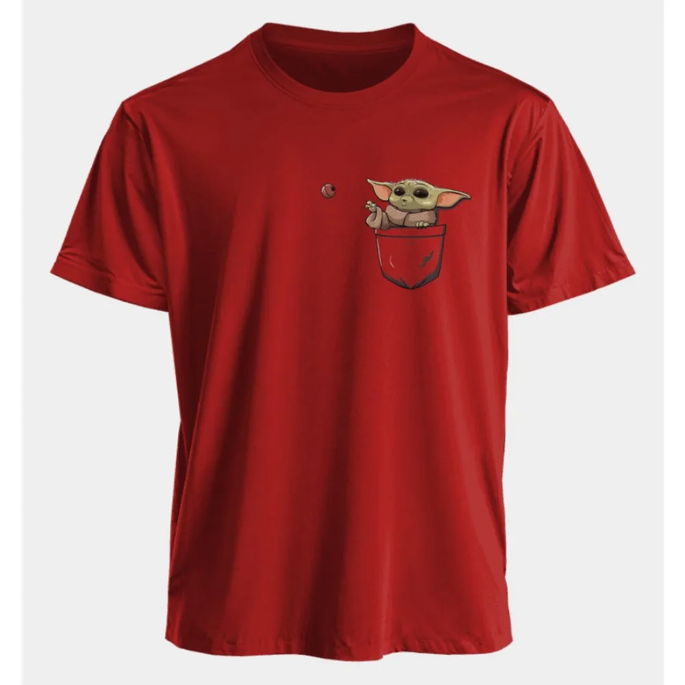 2025 Star Wars Perifere bedrukte katoenen korte mouw Amerikaanse heren en dames zomer losse dagelijkse commuter ronde hals T-shirt