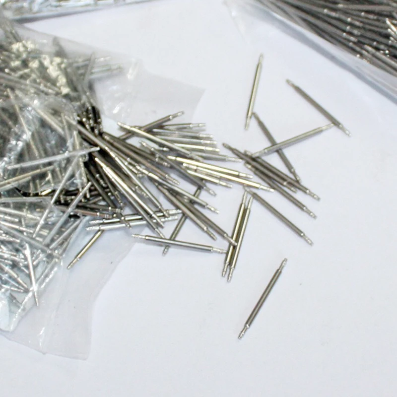 2.0mm Diameter Watchband Spring Bar Pin Watch Accessories Stainless Steel Spring Rod Link Pins 16/18/20/22/24mm Width Size 15pcs