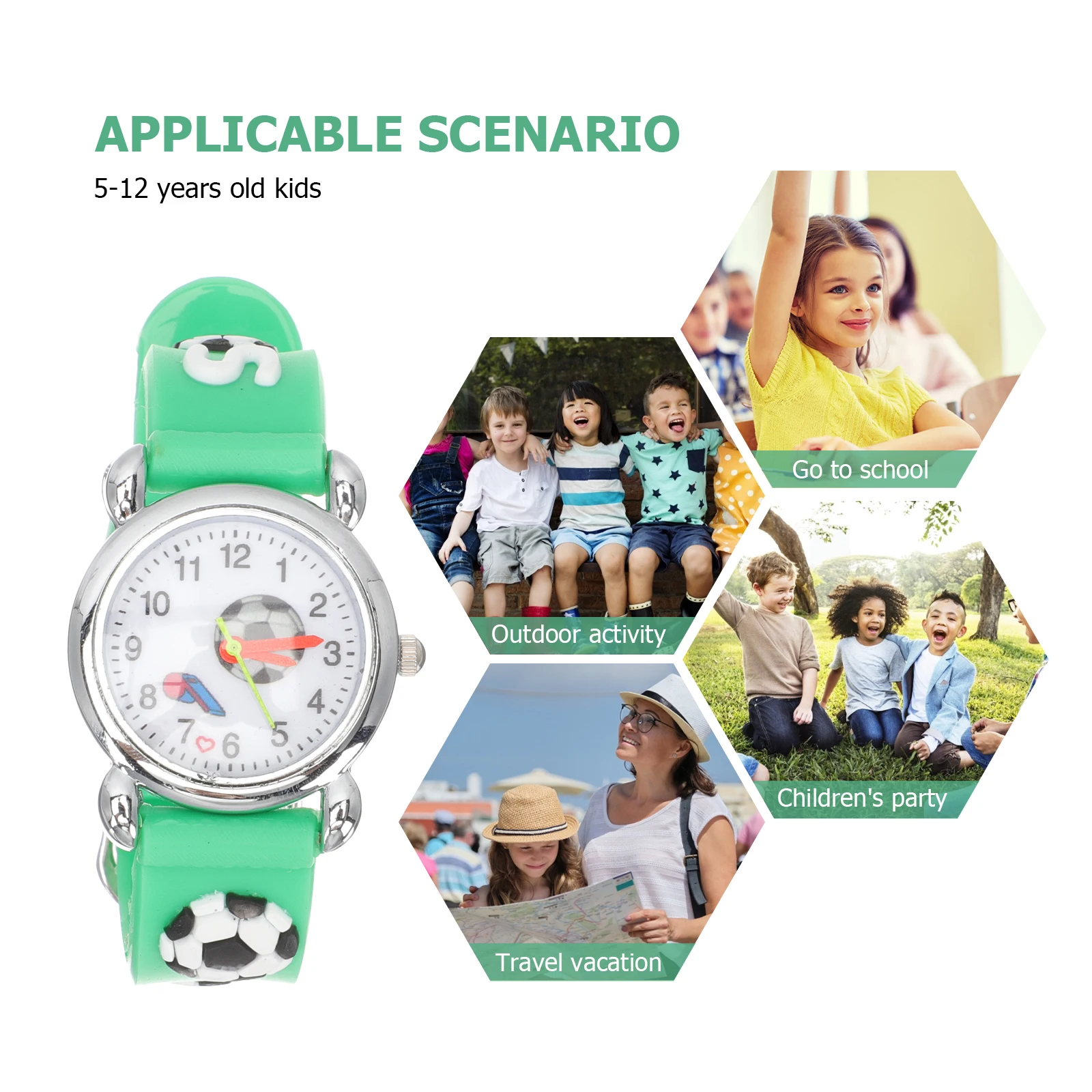 

Kids Silicone Watches Jelly Wear-resistant Wrist Watch Cartoon Adjustable Strap Children Accessories Birthday Gift Kids Watch