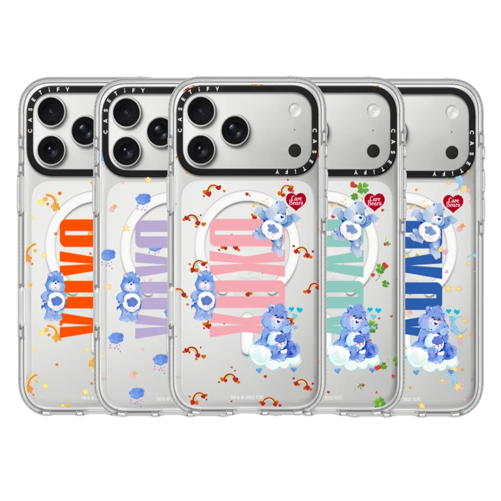 

CASETiFY Care Bears Cartoon Series Magnetic Drop-proof Case for iPhone 13 14 15 17 16 Pro Max Air 14 16 Plus Protect Cover