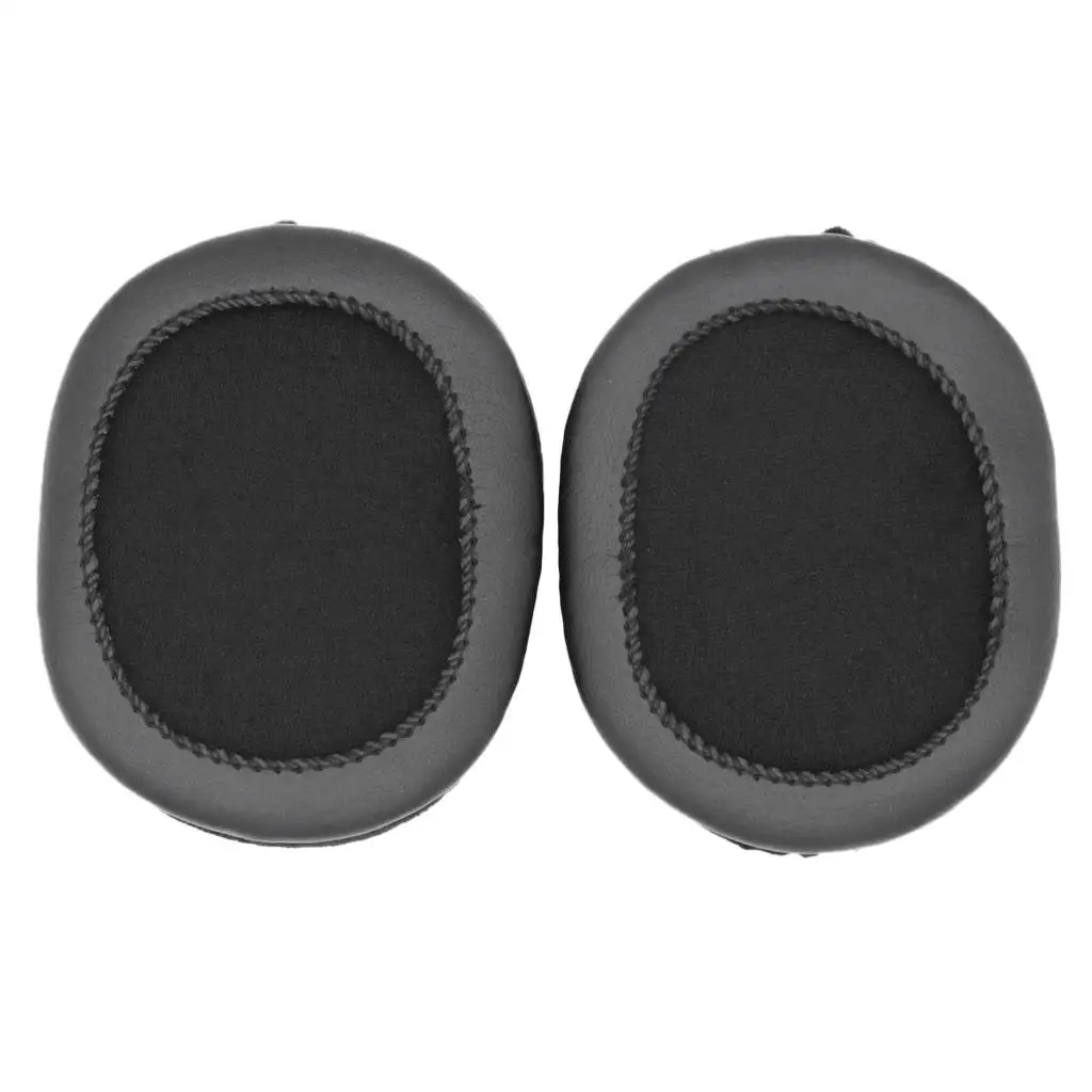 Almohadillas para Auriculares, Repuesto de Almohadillas de PU Suaves para Auriculares Audio Technica M50X M40X M30, Compatibles con Otros Auriculares