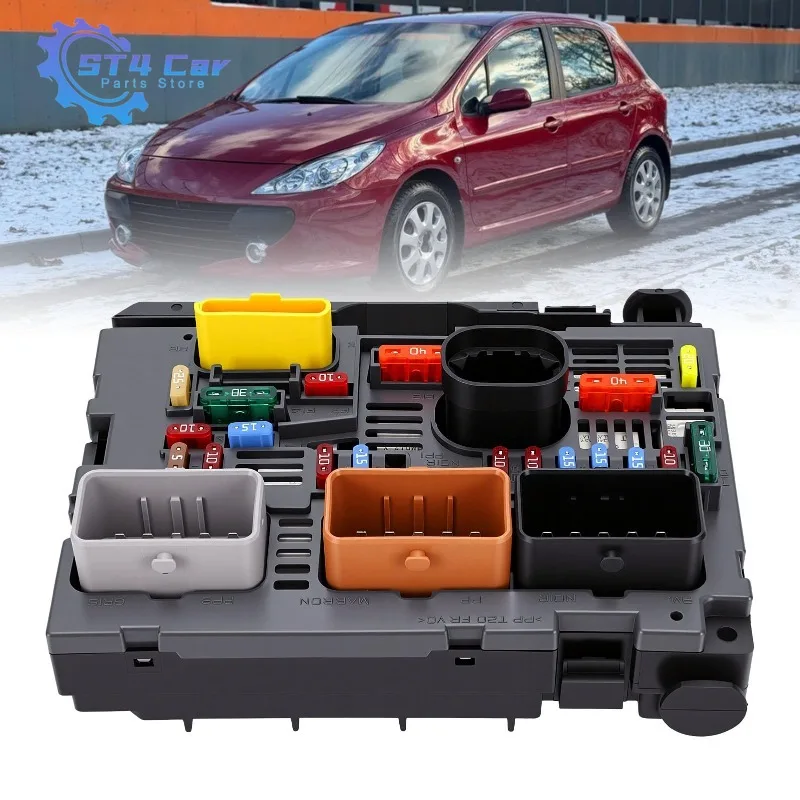 new 9807028780 9664706180 BSMR0401 Fuse box assembly For Peugeot Berlingo Partner 308 408 607 Expert Jumy Citroen C4 BSM R04