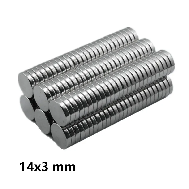 5~100pcs 14x3 mm Rare Earth Magnet Diameter 14x3mm Fridge Round Magnets strong 14mm x 3mm Permanent Neodymium Magnetic 14*3 mm