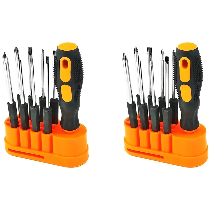 A04G-Multifunctional 8-In-1 Screwdriver Set(2 Sets)- Repair Tool Kit For Mobiles, Computers, Various Interchangeable Heads