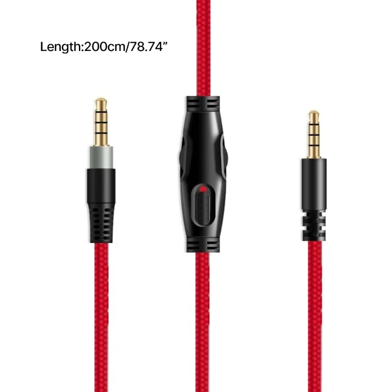 Vezeték Játék headse Kicserélés cable(without mic) számára hyperx Felleg / Összecsap / S 3.5mm Segéd- Telefonzsinór