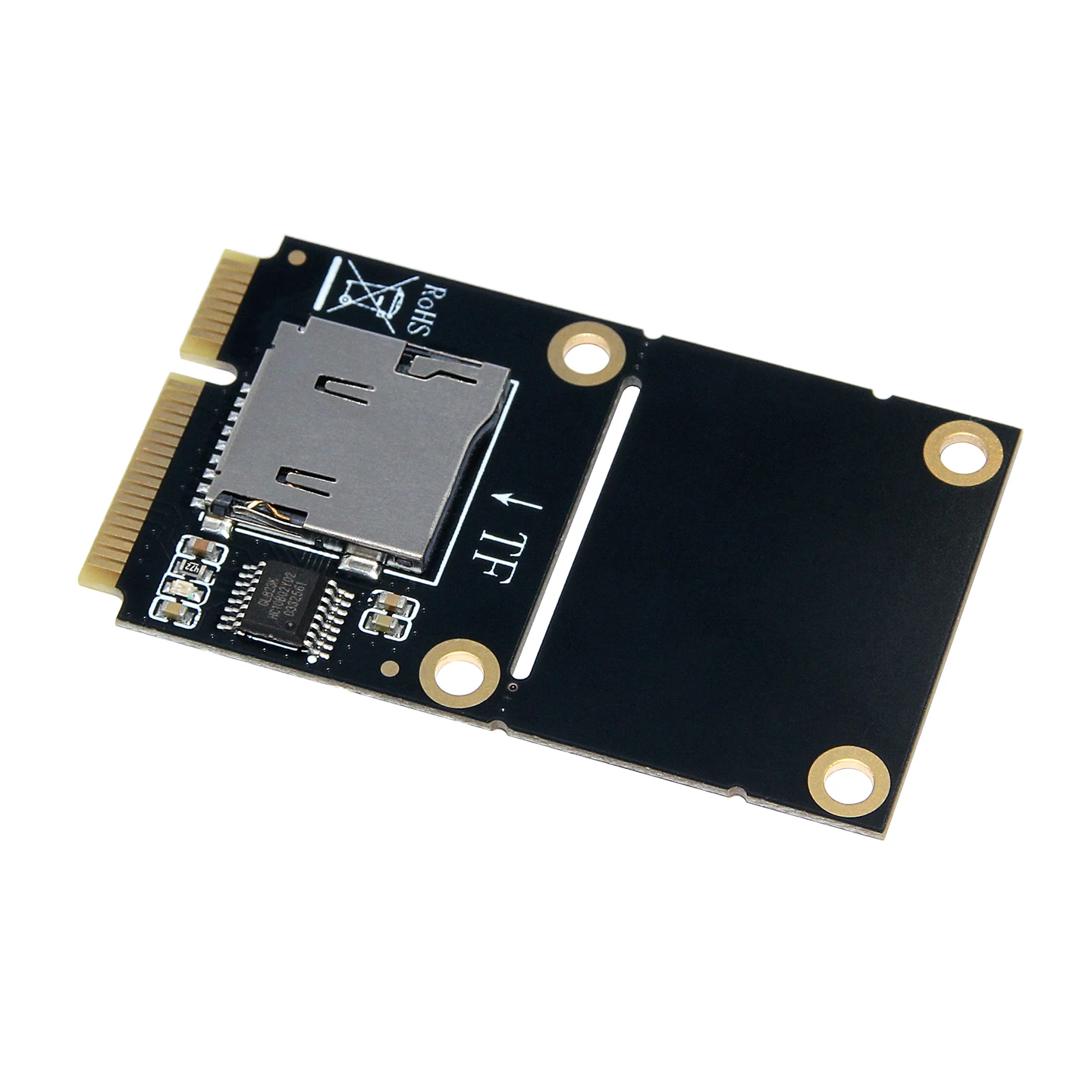 بطاقة محول PCI صغيرة إلى TF Type-C بسرعة 480 ميجابت في الثانية، قارئ بطاقات فردي WiFi إلى TF، مناسب لآلات الألعاب الصناعية