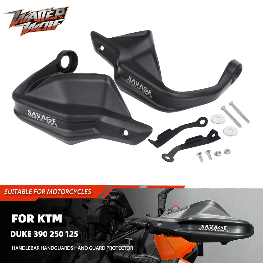 

2024 Motorcycle Handguards Handlebar For Duke 390 250 125 Hand Shield Protection Hand Guards Protector Brake Clutch Lever Guard