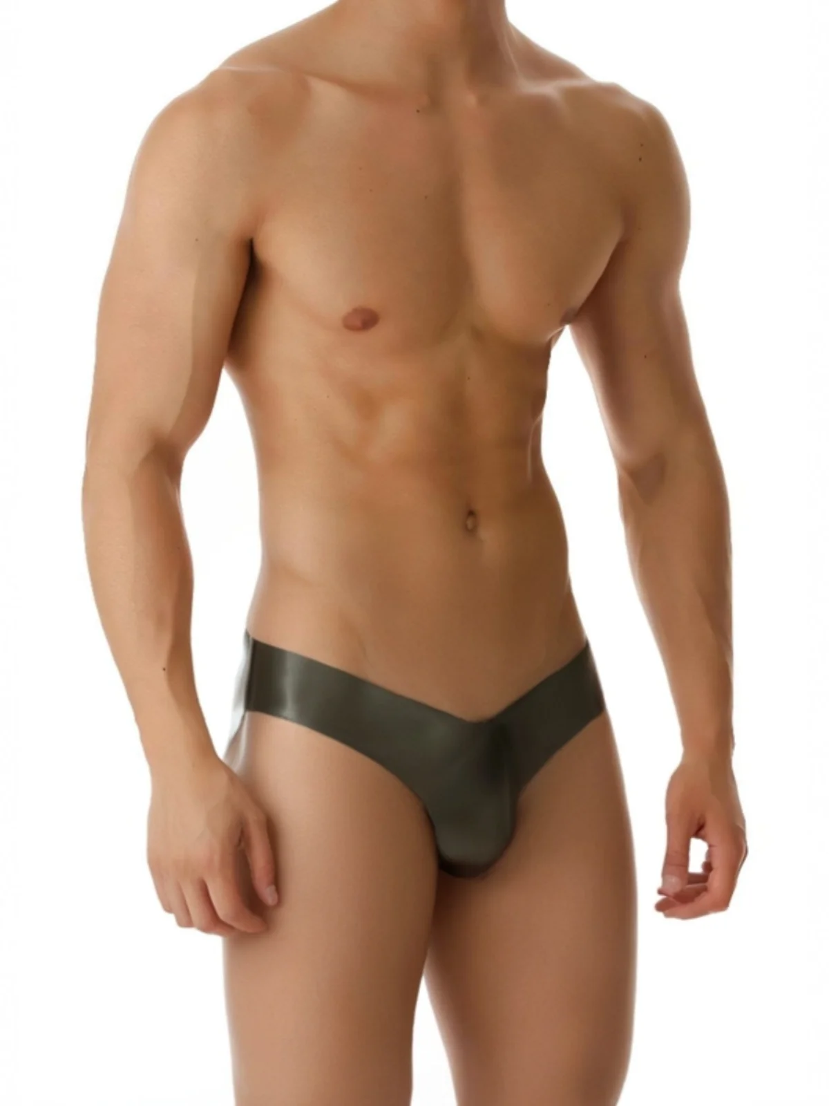 

100% натуральный латекс, сексуальное мужское нижнее белье в стиле фетиш, трусики-стринги для взрослых, Lingeri с мокрым эффектом, лакированные кожаные трусы для танцев на пилоне, трусики из ПВХ