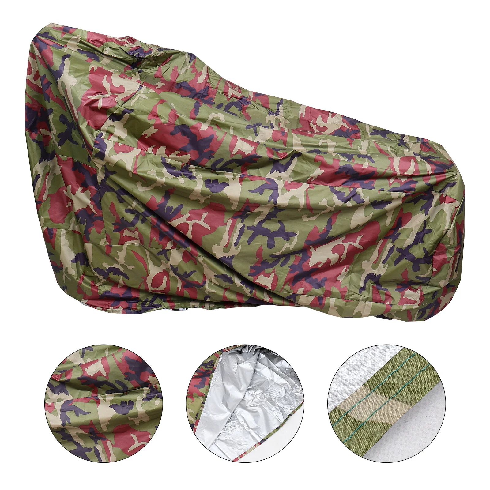 1Pcs Waterproof Motorcycle Cover Rain Protector Dustproof Heat Resistant Motorbike Shelter Storage Bag Motorcycle Cover