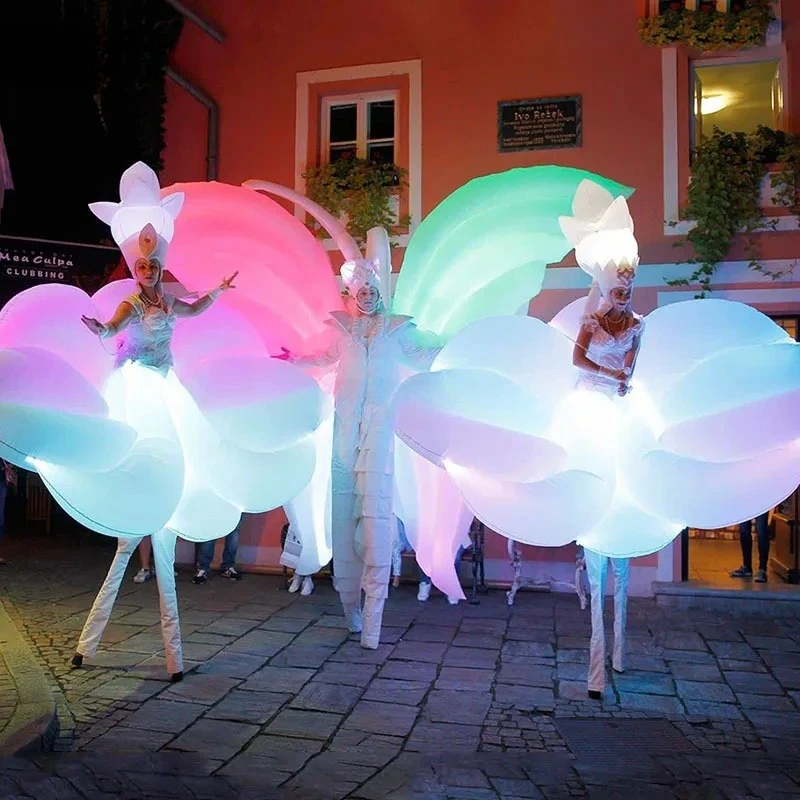 Luxe wit opblaasbaar bloemenko - Decor Lighting The Parade recensie en prijs