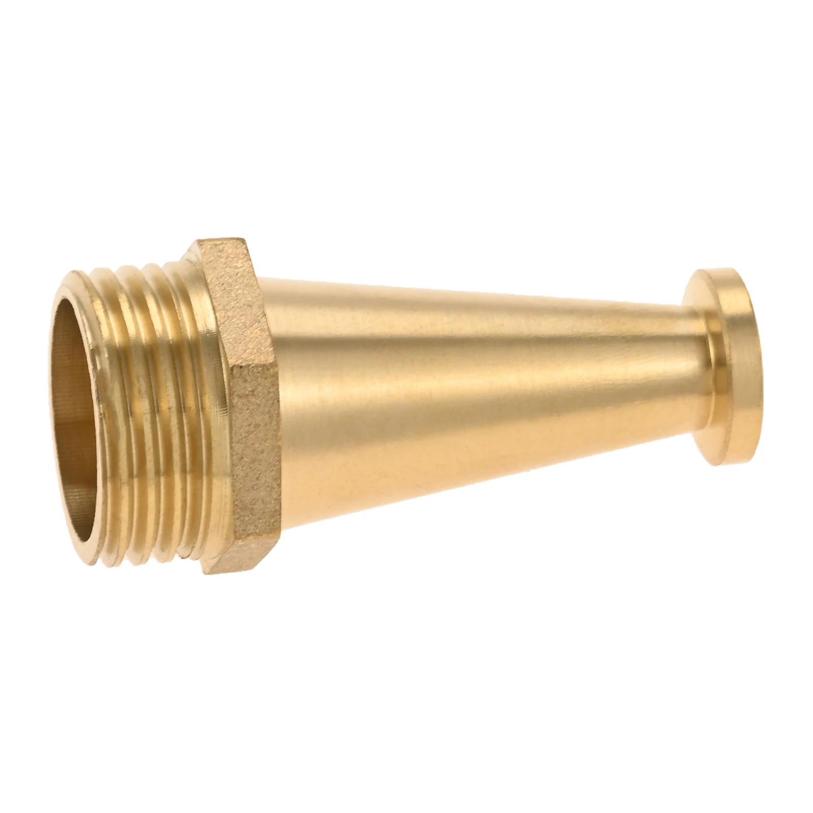 1Pc Brass Water Fountain Nozzle Single Nozzle Direct Flow Suitable For Washing Ground Car Washing Garden Irrigation Accessories