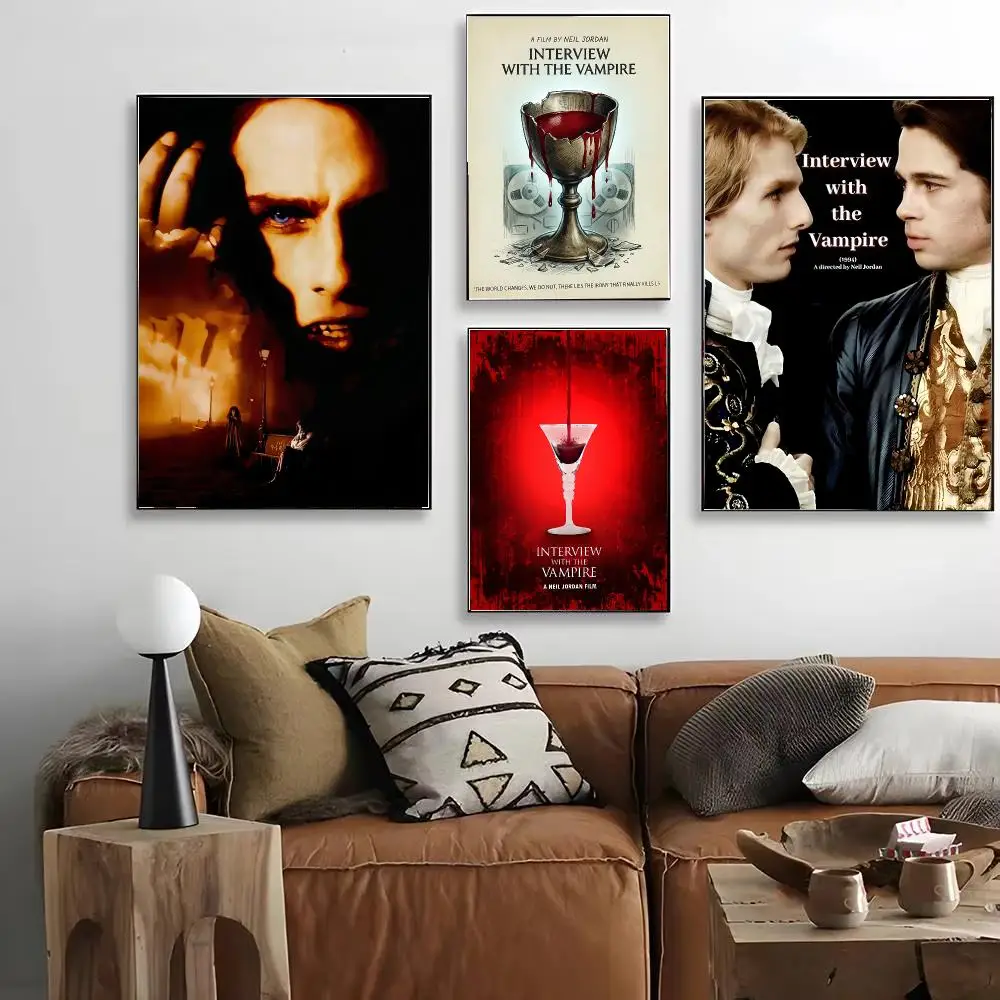 Vampire Drama Interview with the Vampire Poster HD Art Decorative Wall Art Waterproof Home Décor Gift