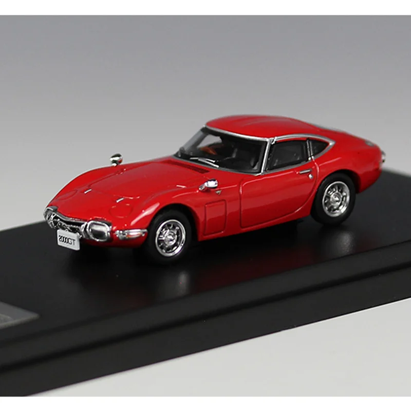 Diecast Original 1:64 Scale Alloy Static Toyota 2000GT Car Model Finished Product Simulation Toy Collection Decorative Gift