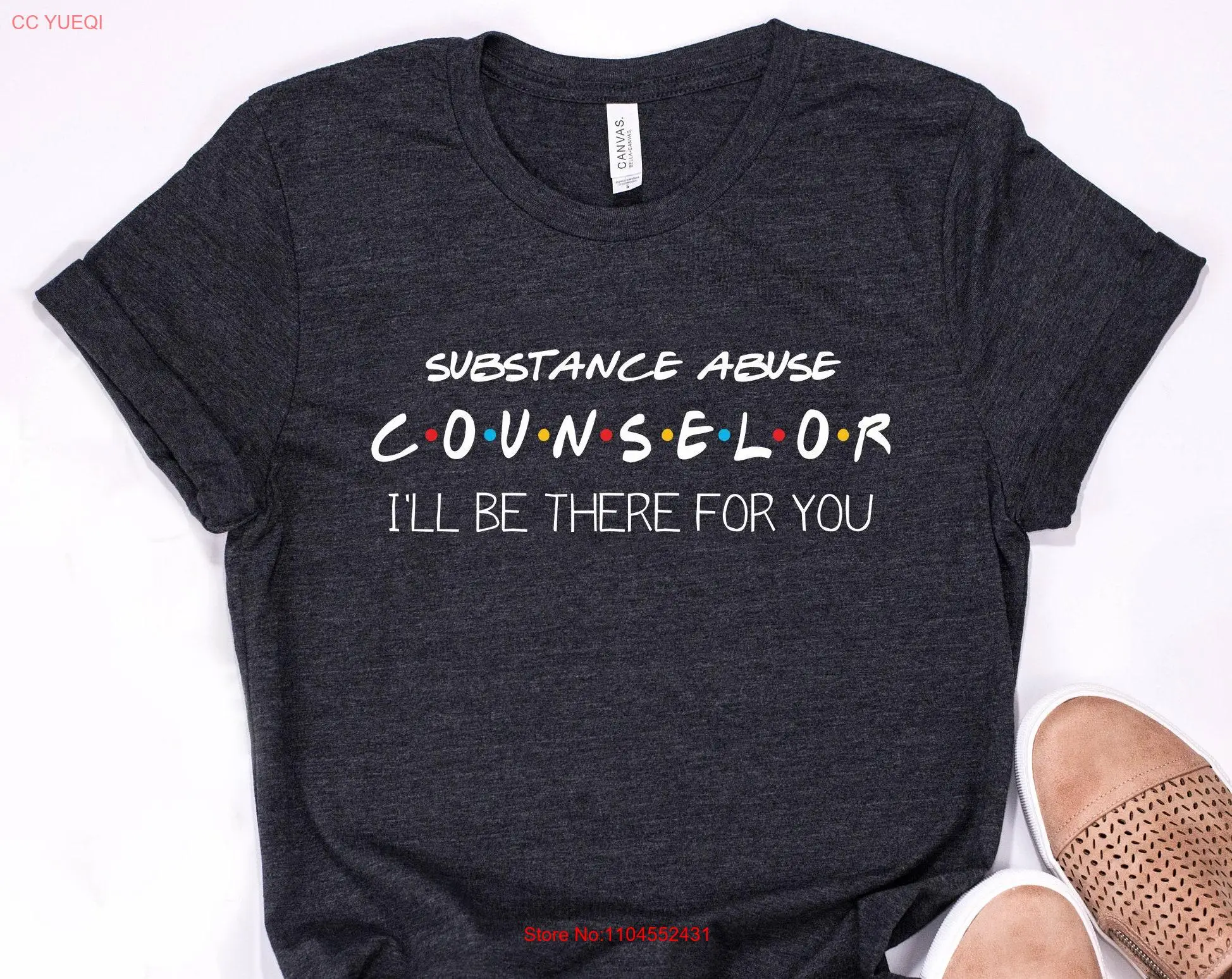 Substance Abuse Counselor T Shirt funny birthday gift ideas womens group uniform christmas long or short sleeves