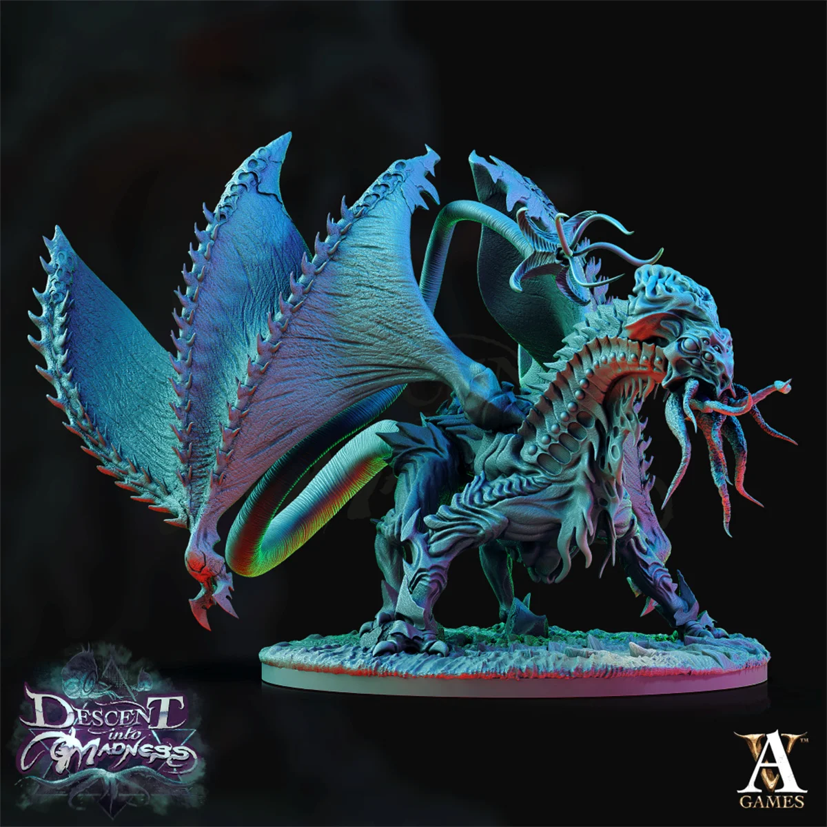 Dnd Miniatures Figures Soulsucker Cthulhu Void Monster Brain Demon Devourer DND Villain 3d Printing