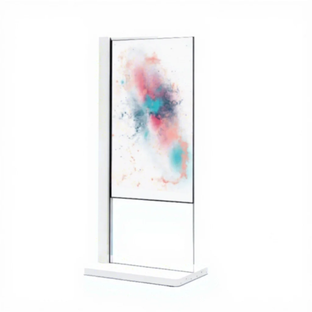55 Inches Display Screen 55 Transparent Display Colorful New Advertising Screen