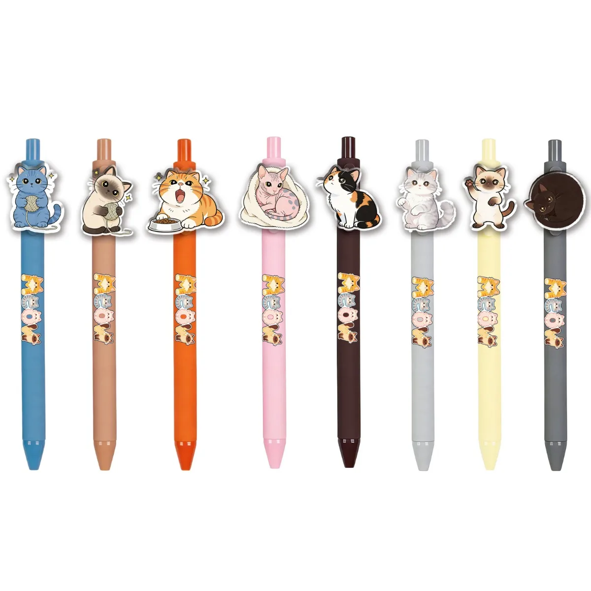 

8PCS/16PCS Star Kitty Ballpoint Pens Student Writing Pens Office Stationery Creative Stationery Supplies