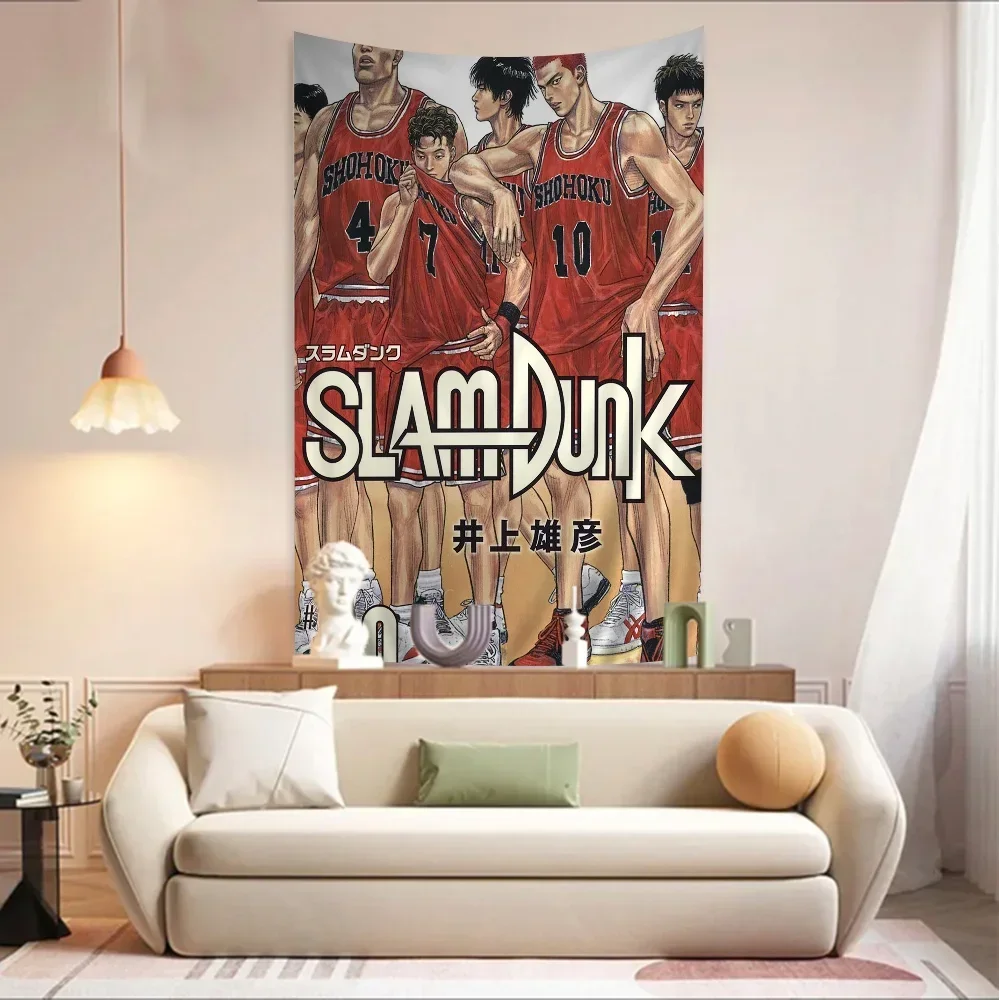 Anime SLAM DUNK Sakuragi DIY Wall Tapestry for Living Room Home Dorm Decor Wall Art Decor