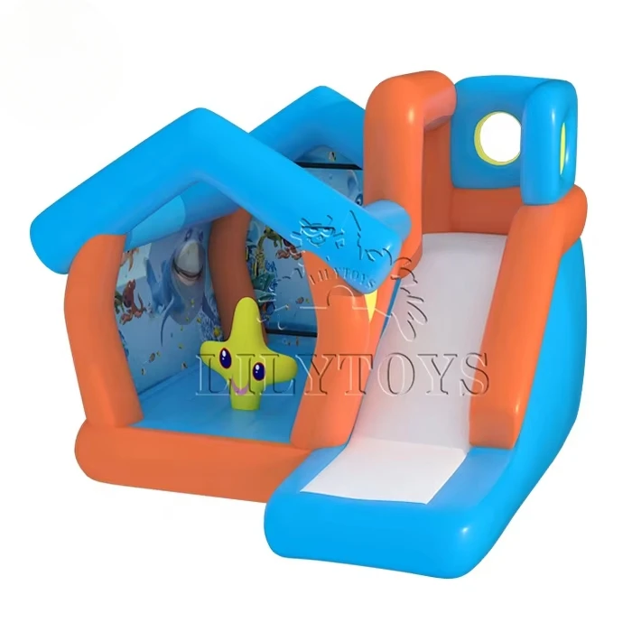 

Lily Toys Factory Inflatable Indoor Bounce Small Bounce Slide for Home Use