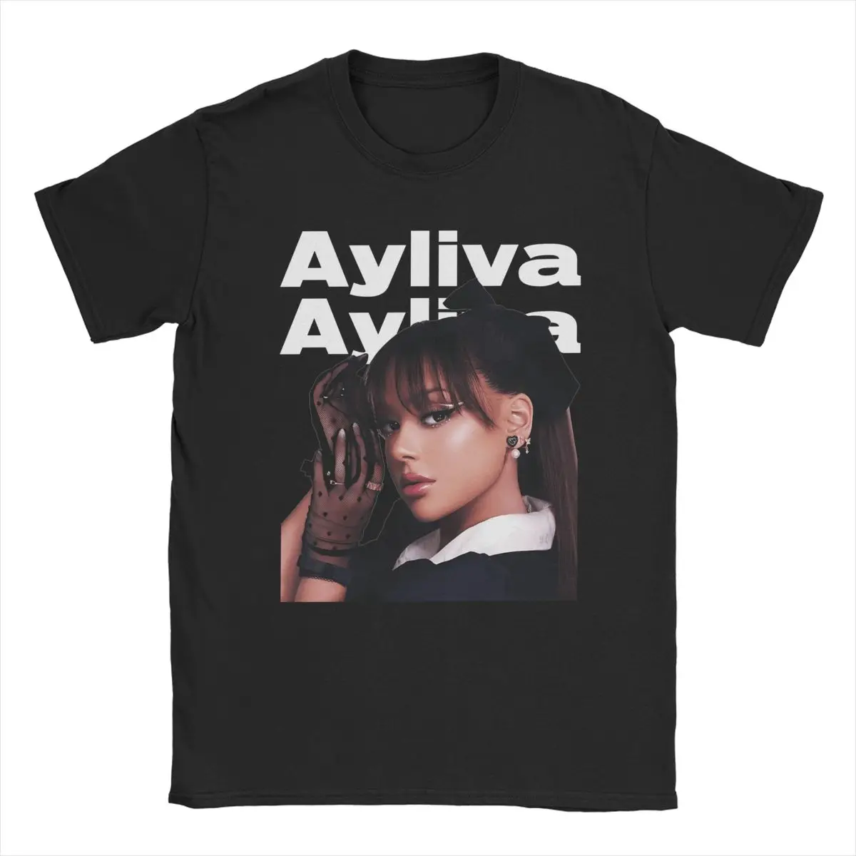 

Ayliva In Liebe Tour 2024 Concert T Shirt Men's 100% Cotton T-Shirts Round Neck Tee Shirt Short Sleeve Clothing Plus Size