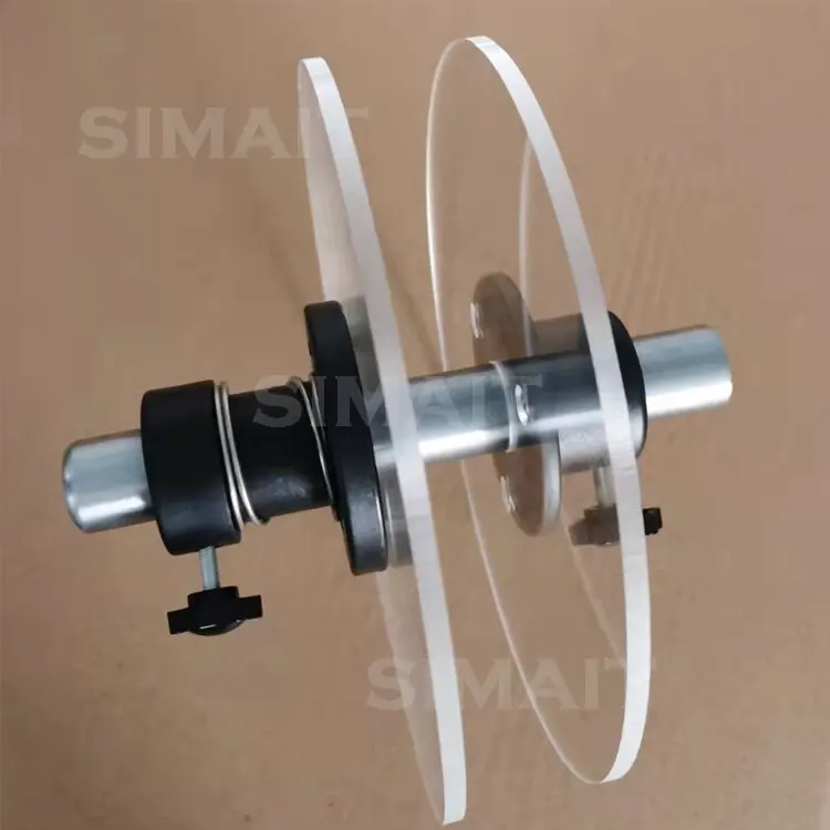 25mm Shaft Hole Acrylic Mylar Stopper Disc, Tape/Film Holding & Label Press Plate