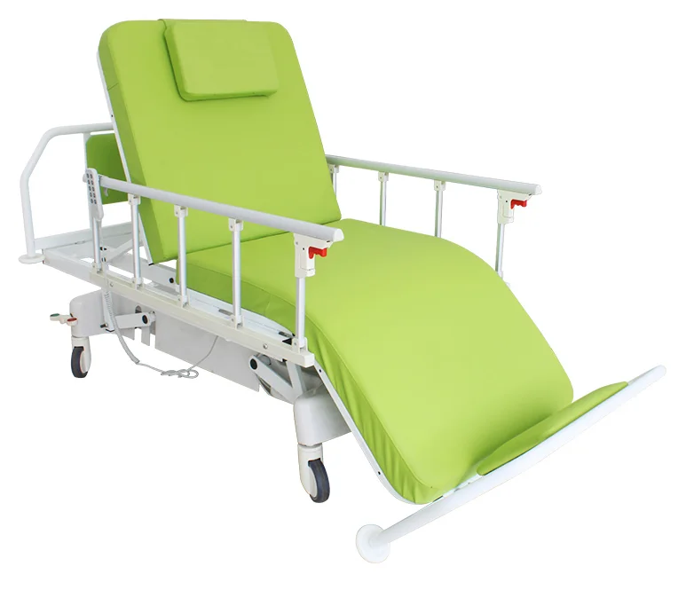 Five-function Dialysis Bed Manual Dialysis Blood Donor Chemotherapy Chair Bed Manufacturer