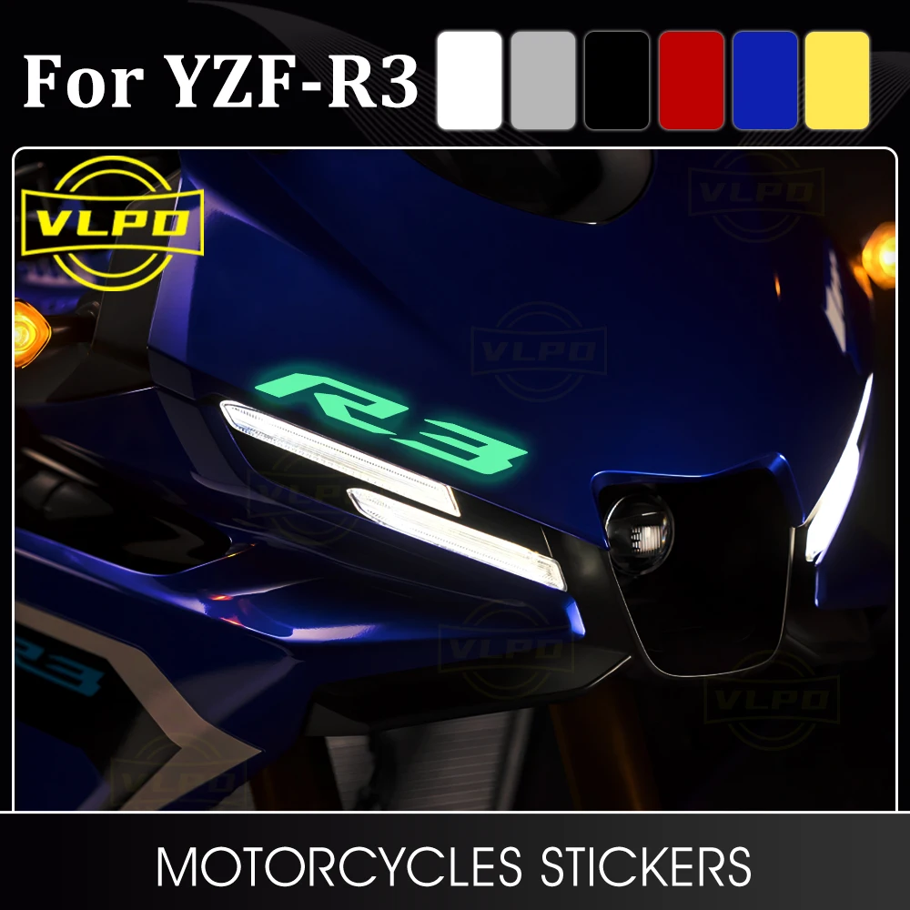 Motorcycle Stickers Waterproof Decals for Yamaha YZF R3 Accessories YZF-R3 YZFR3 Decal 2015 2016 2017 2019 2020 2021 2022 2025