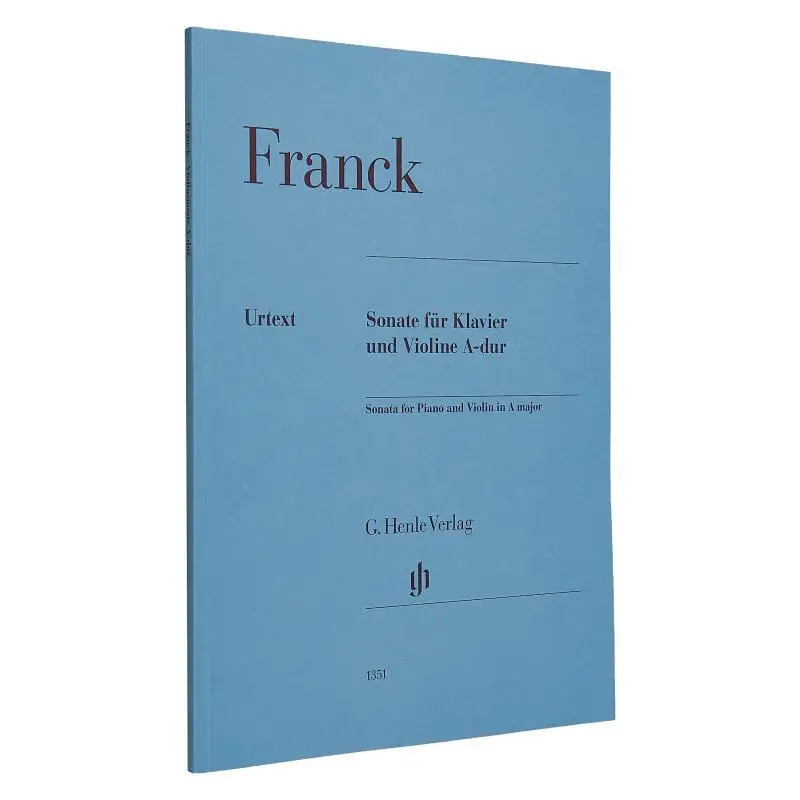 

HN1351 Franck Violin Sonata A Major Jost Peter G Henle Verlag 9790201813516 Book