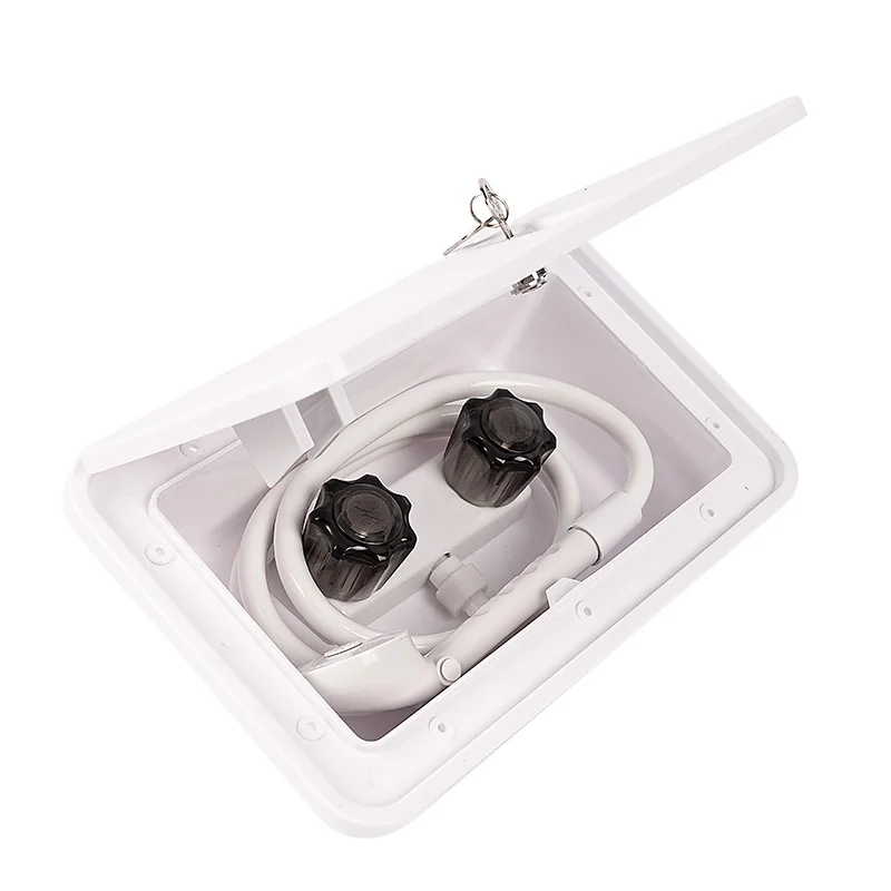 Kit de ducha exterior RV a prueba de golpes, antidecoloración, bloqueable con control de temperatura para venta al por mayor/al por menor