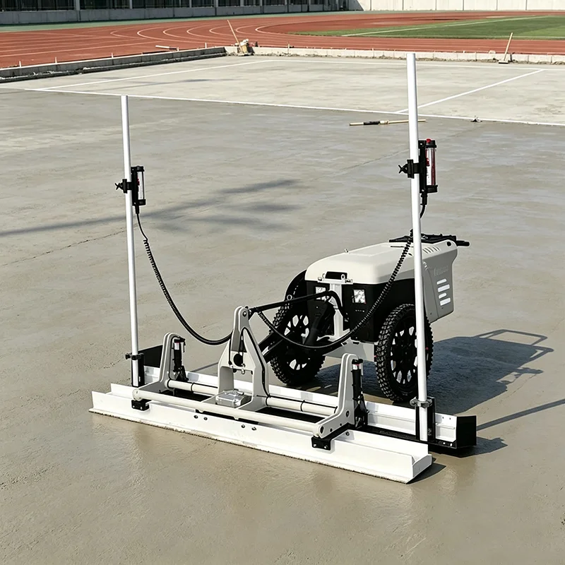 Walk‑behind Laser Guided Concrete Leveler Concrete Screed Machine for Light Commercial Construction Work