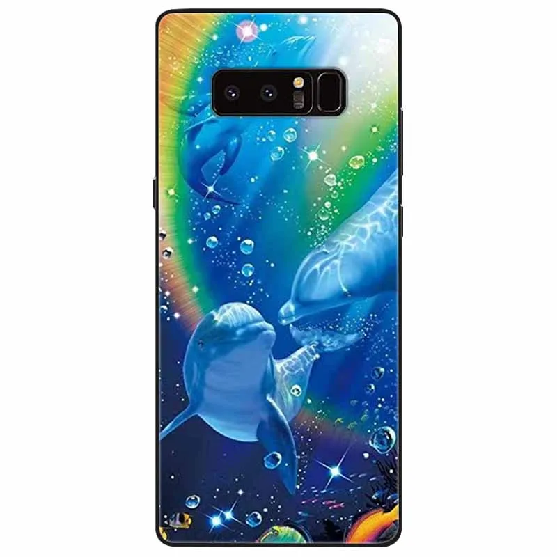 สำหรับ Samsung Note 8 Case Note9ซิลิโคนป้องกัน TPU Funda สำหรับ Samsung Galaxy หมายเหตุ10 Plus (Pro) 9น่ารัก Note8ฝาครอบ