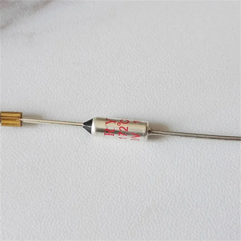 4 قطعة العالمي 10A 250 فولت 172 درجة الصمامات الحرارية جهاز طهي الأرز أجزاء درجة الحرارة الصمامات ل قدر الضغط الكهربائي إصلاح أجزاء