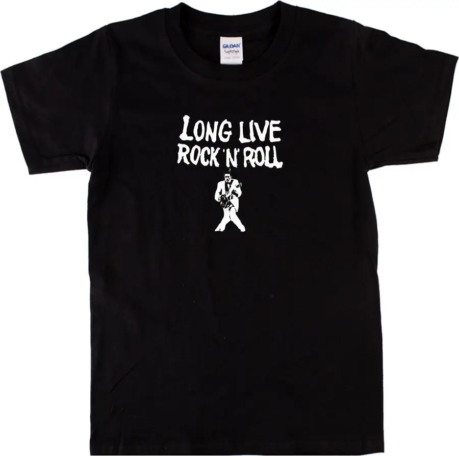 'Long Live Rock n Roll' T-shirt - Chuck Berry, 50's, Retro TShirt, S-XXL