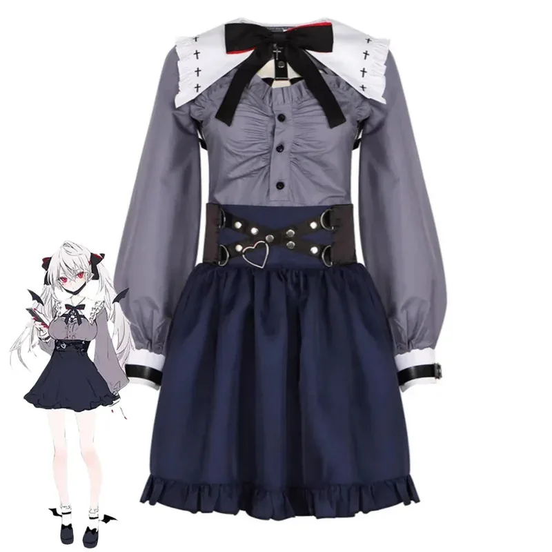 تم تحويل YouTube Kuzuha الافتراضي أنيمي إلى الزي التنكري سانيا، مناسب لحفلات الهالوين وعيد الميلاد.