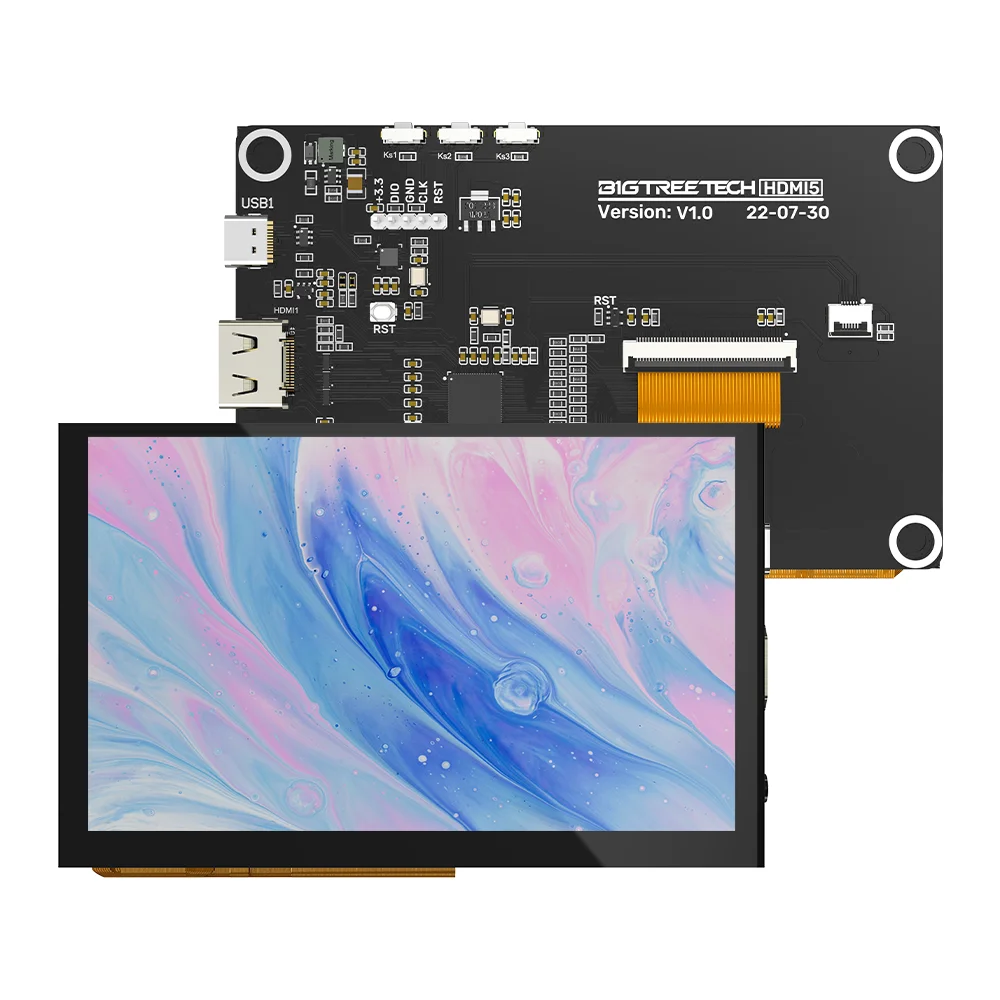 BIGTREETECH HDMI7 V1.2 HDMI5 HDMI Touchscreen 5/7 zoll IPS Display 3D Drucker Teile Für Raspberry Pi 4 Manta M8P Bord