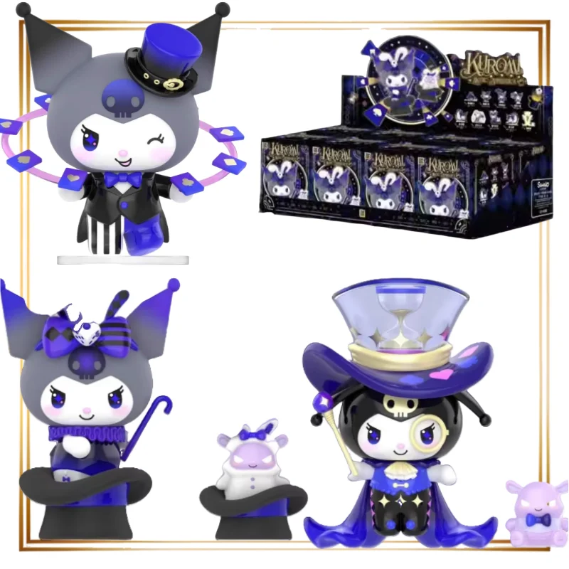 

Подлинная аниме TOPTOY Sanrio Magic стажер слепая коробка Kuromi настольные украшения куклы игрушки загадочные подарки по периметру